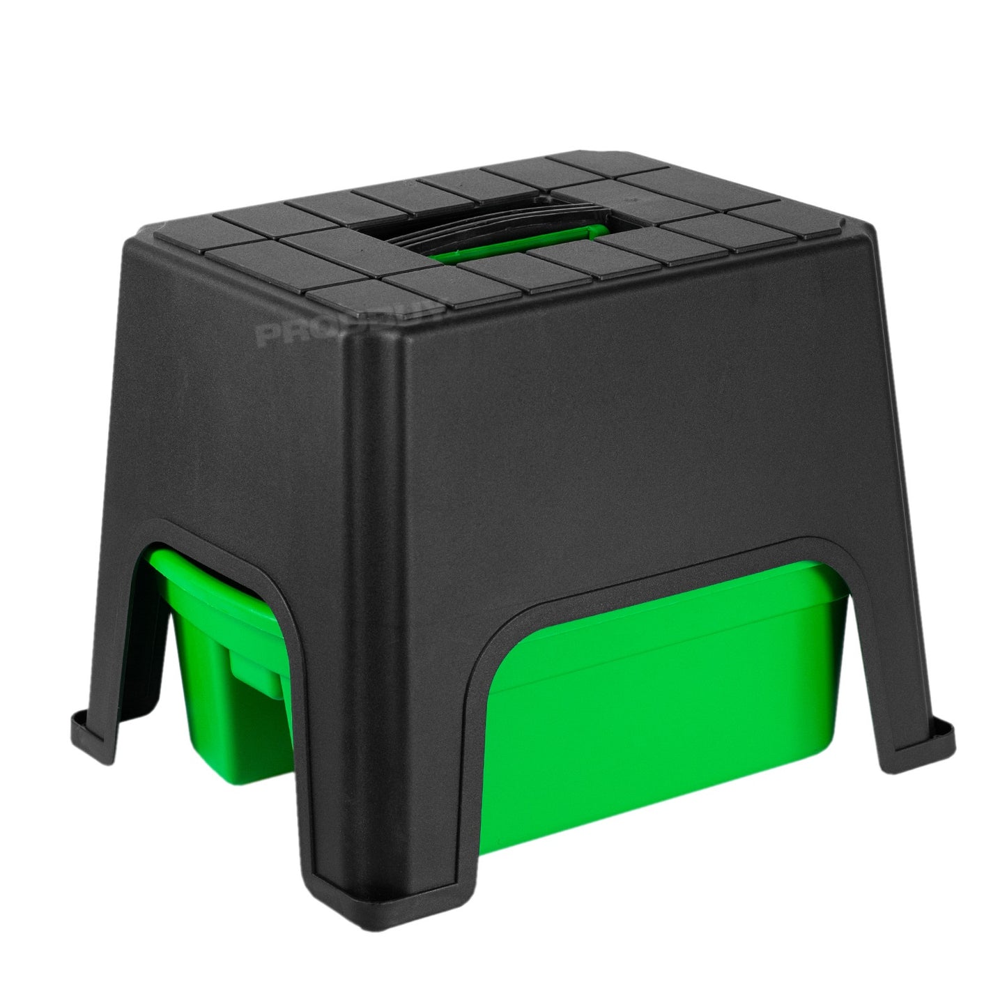 Step Up Stool with 2 Compartment Storage Caddy