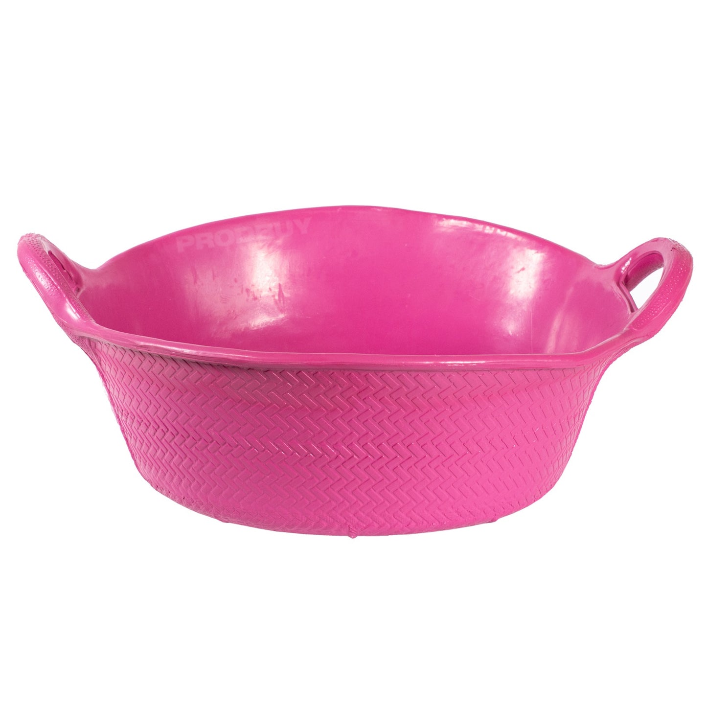 20 Litre Pink Rubber Eco Skip Feeder with Handles