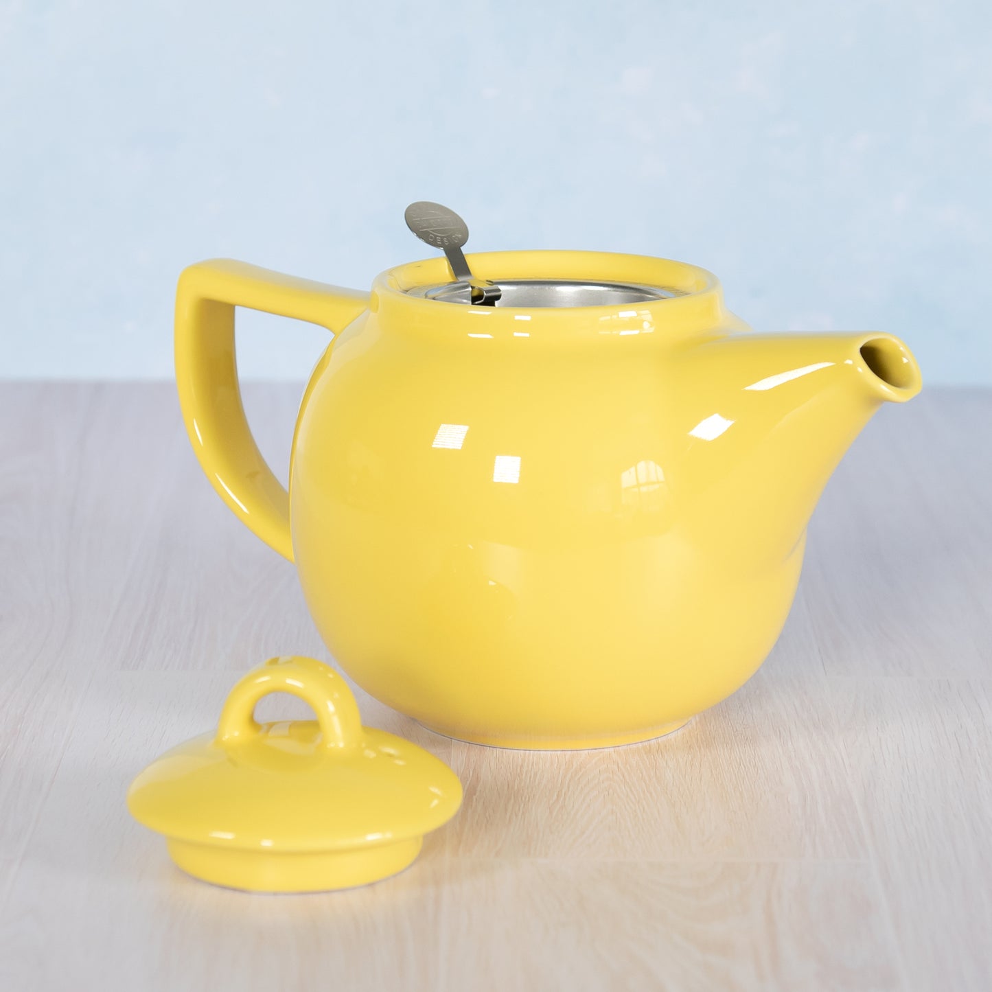800ml Ceramic Teapot with Stainless Steel Infuser