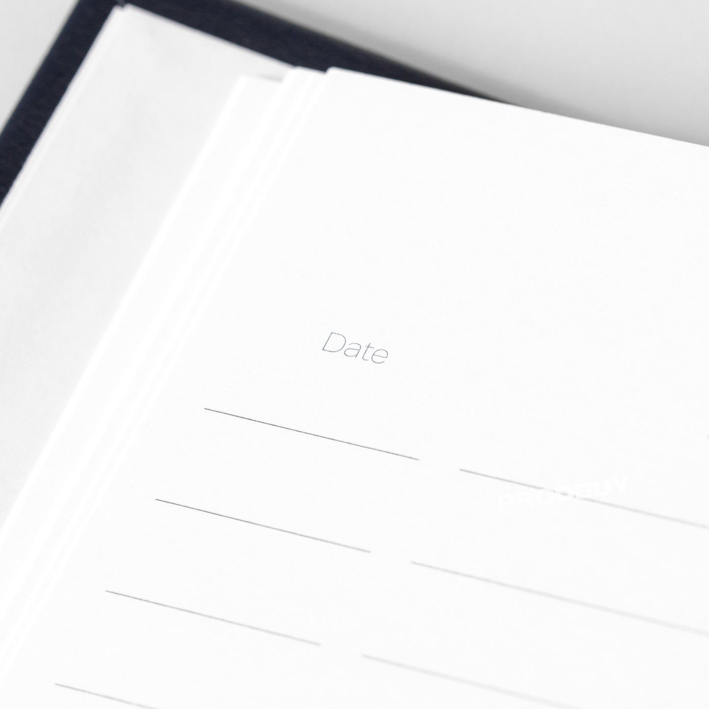 Faux Leather Hotel Visitors Guest Reception Book