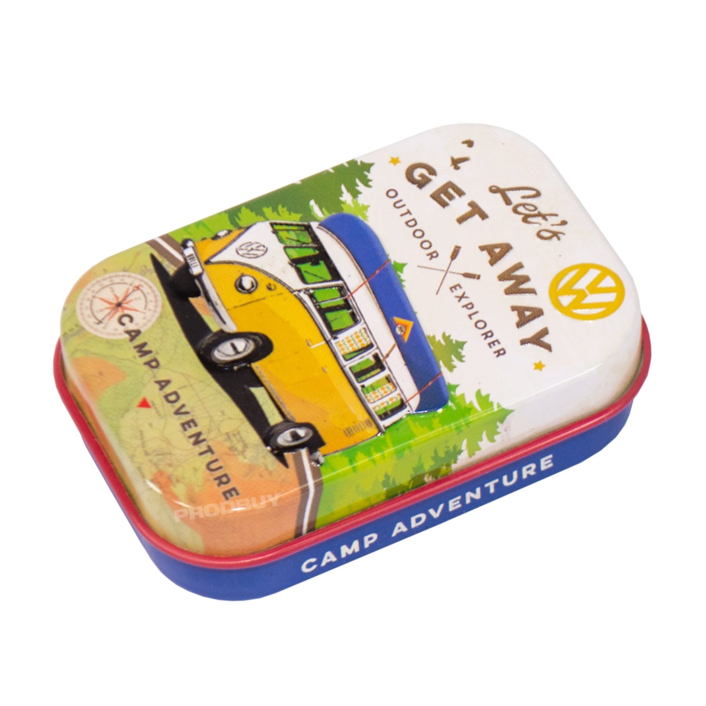 Volkswagen 'Let's Get Away' Mini 15g Sugar Free Mints In A Tin