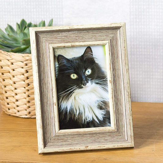 Pack of 3 Rustic 5x7 Desk Photo Frames