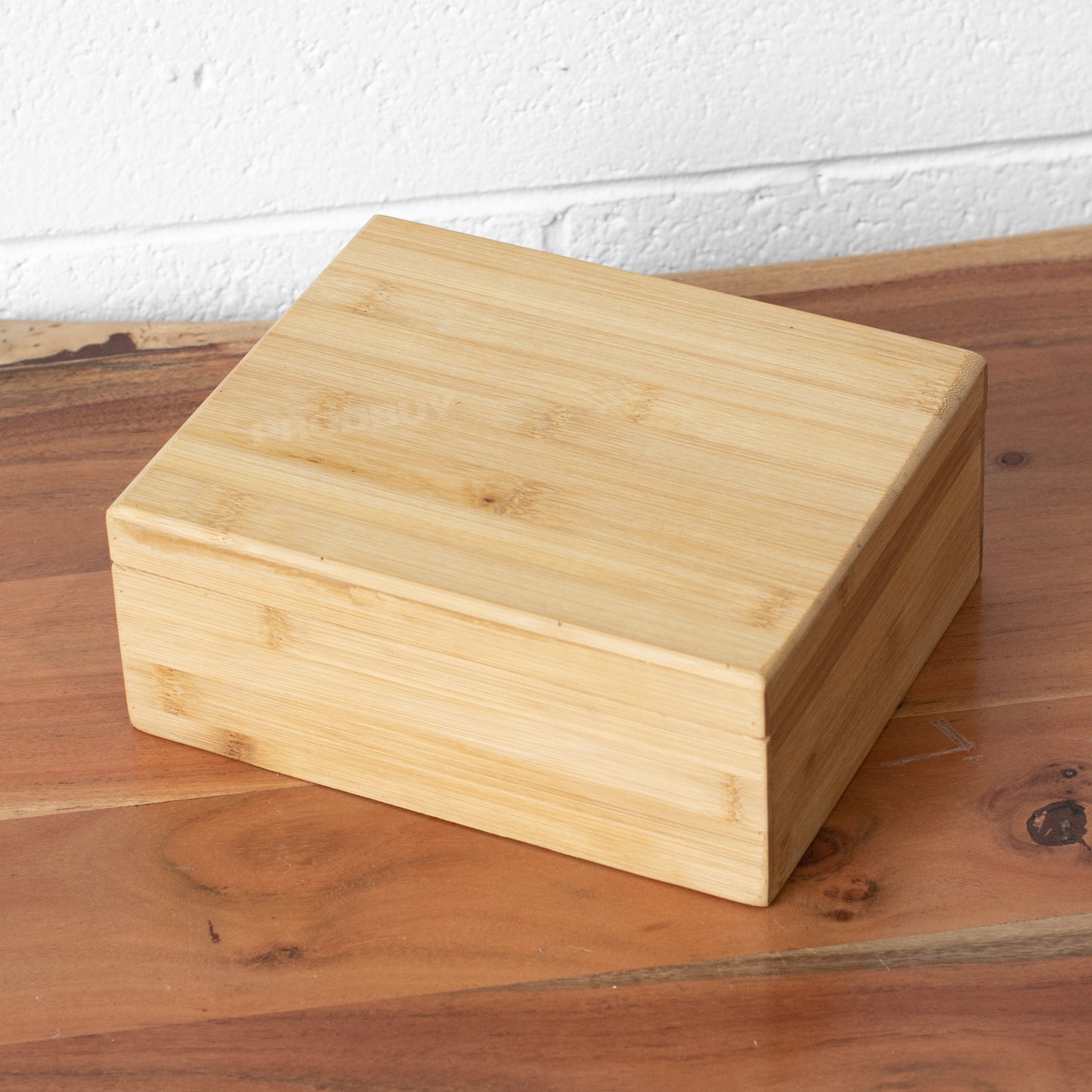 Bamboo Wooden Teabag Organiser with 6 Compartments