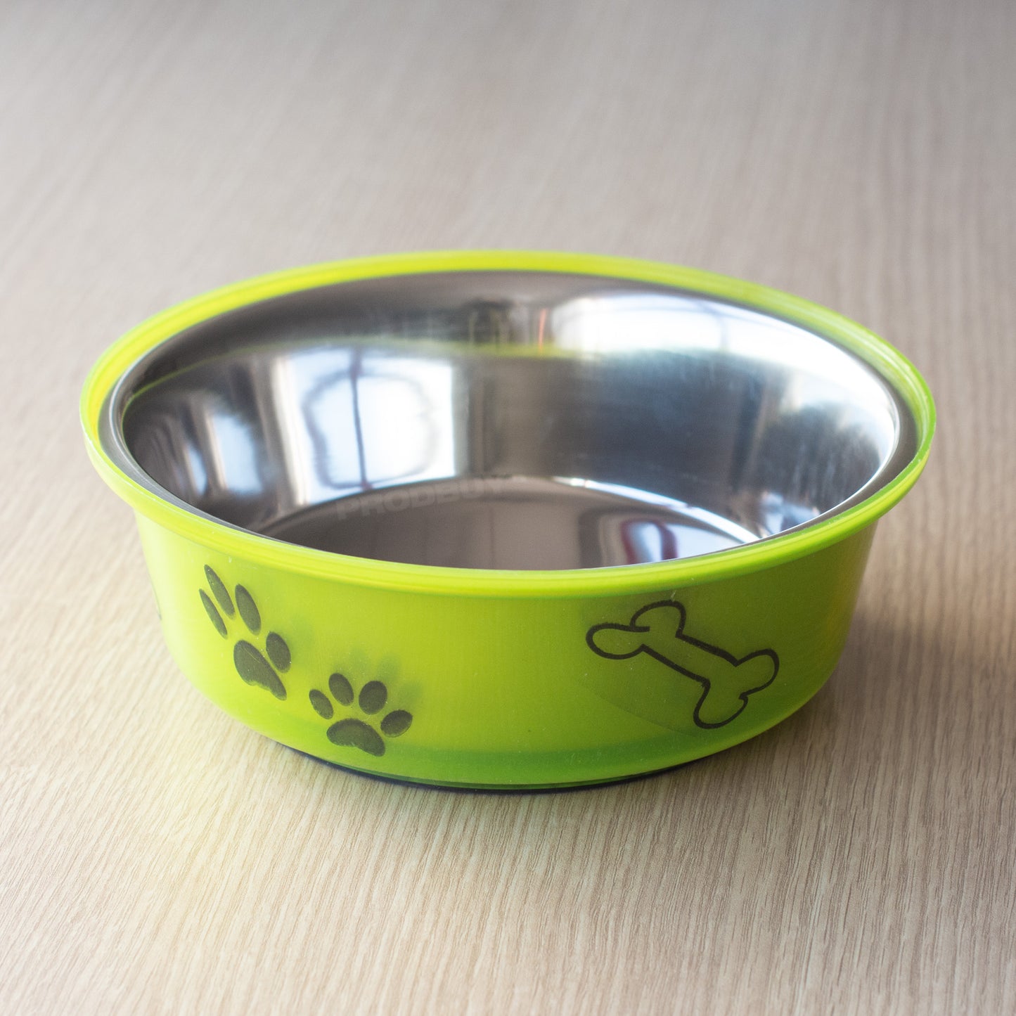 Set of 2 Green Small 900ml Dog Food & Water Bowls
