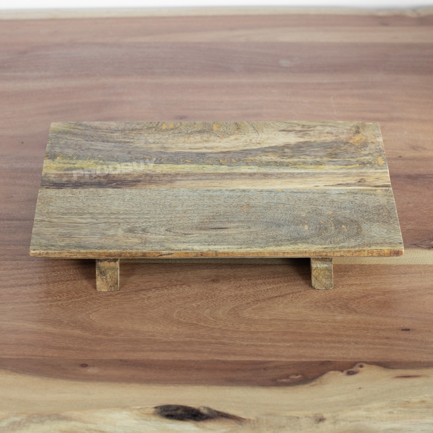 Wooden Rectangular 30cm Plant Pot Stand Holder