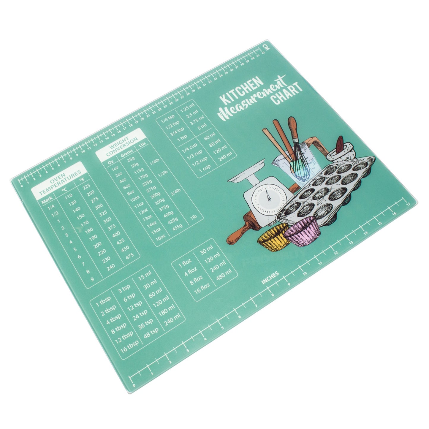 Kitchen Measurements 45cm Glass Worktop Saver