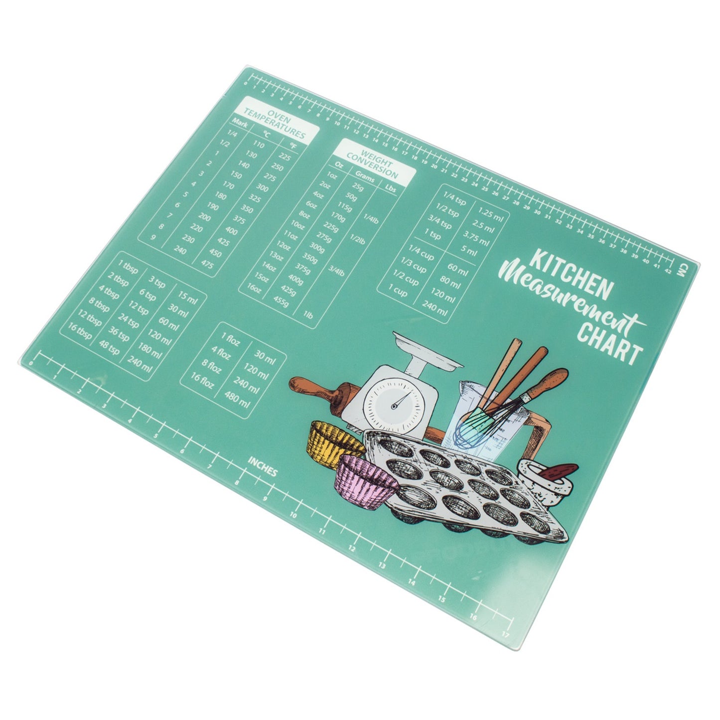 Kitchen Measurements 45cm Glass Worktop Saver