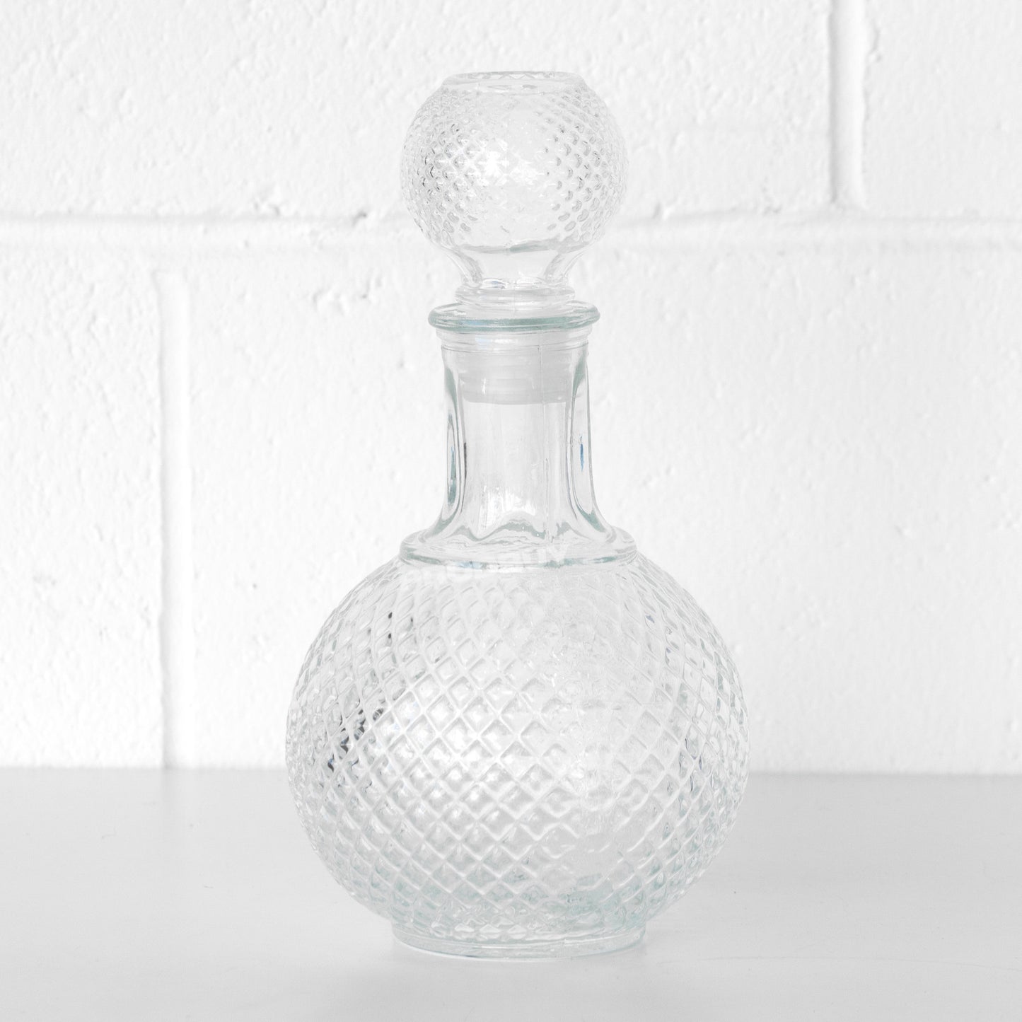 Traditional Crystal Glass Decanter One Litre
