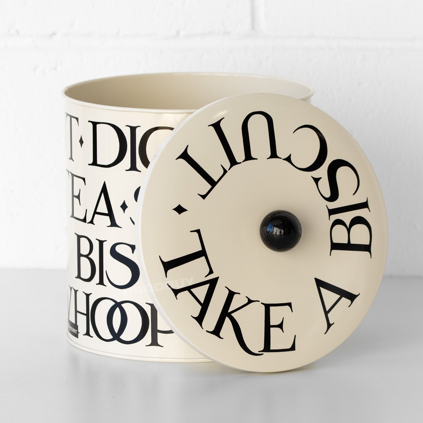 Emma Bridgewater 'Black Toast' Large Biscuit Tin