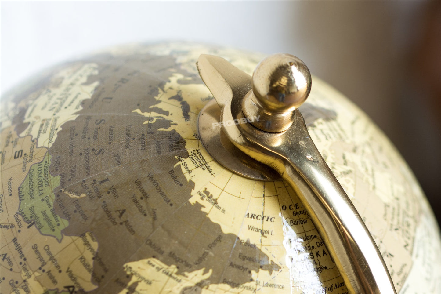 29.5cm Tall World Globe Home Decoration