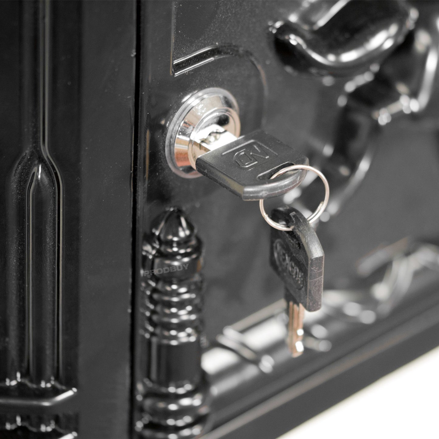Victorian Style Black 'Letters' Wall Post Box