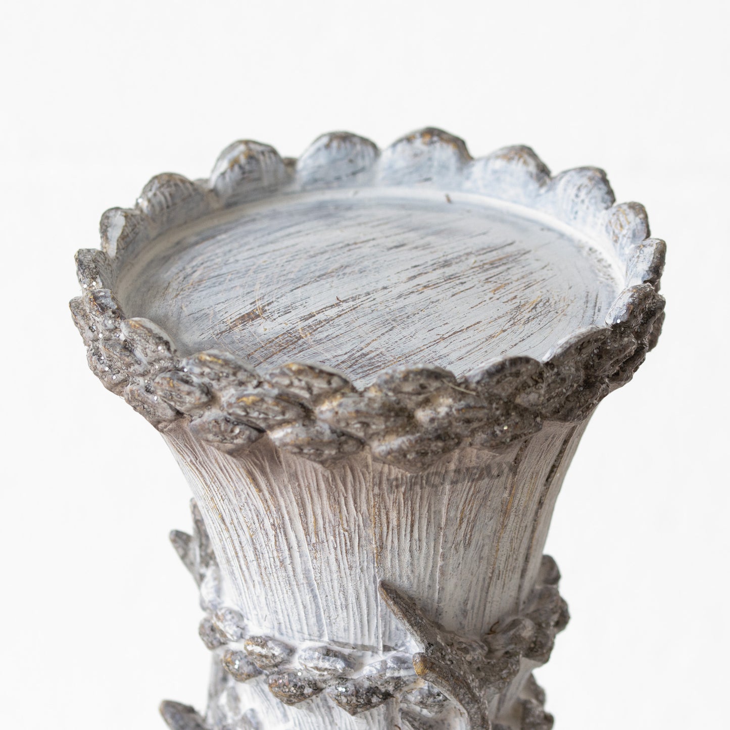 Stag Tall Resin Pillar Candle Holder