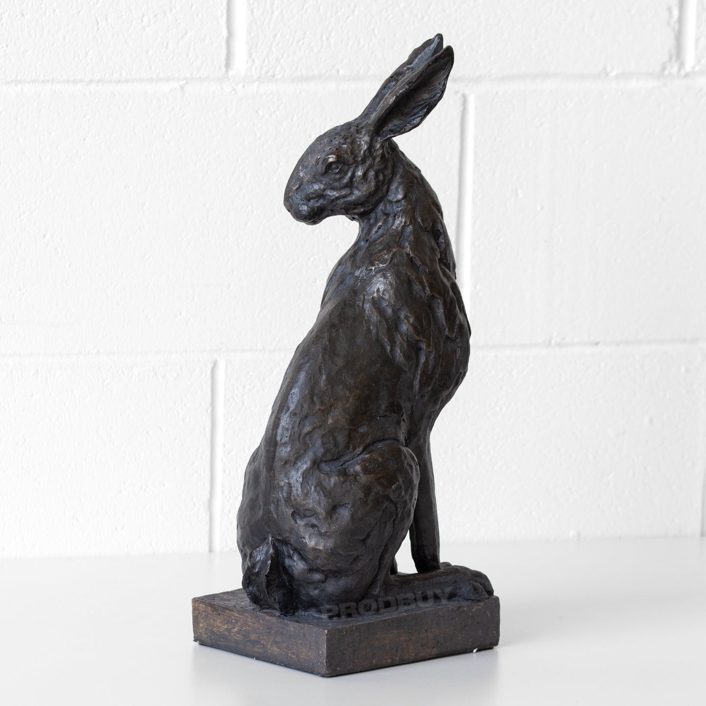 Gazing Hare Ornament Large 47cm Resin Statue