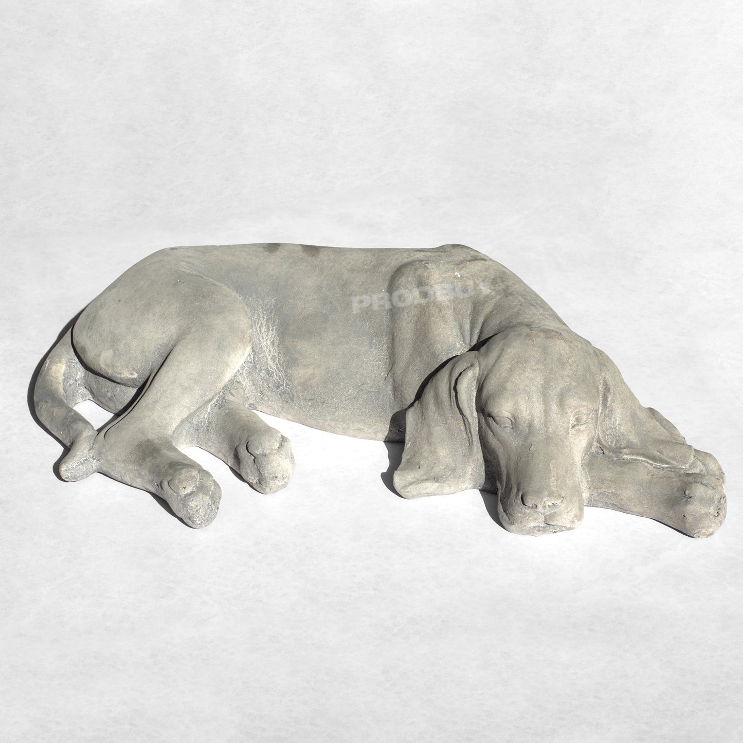 Laying Labrador Garden Memorial Statue 57cm