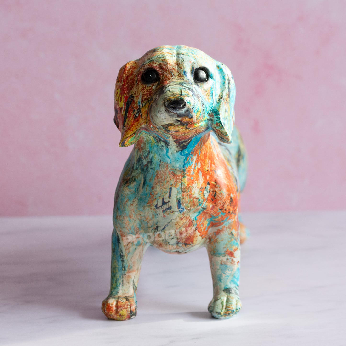 Sausage Dog Ornament 30cm Multicolour Dachshund