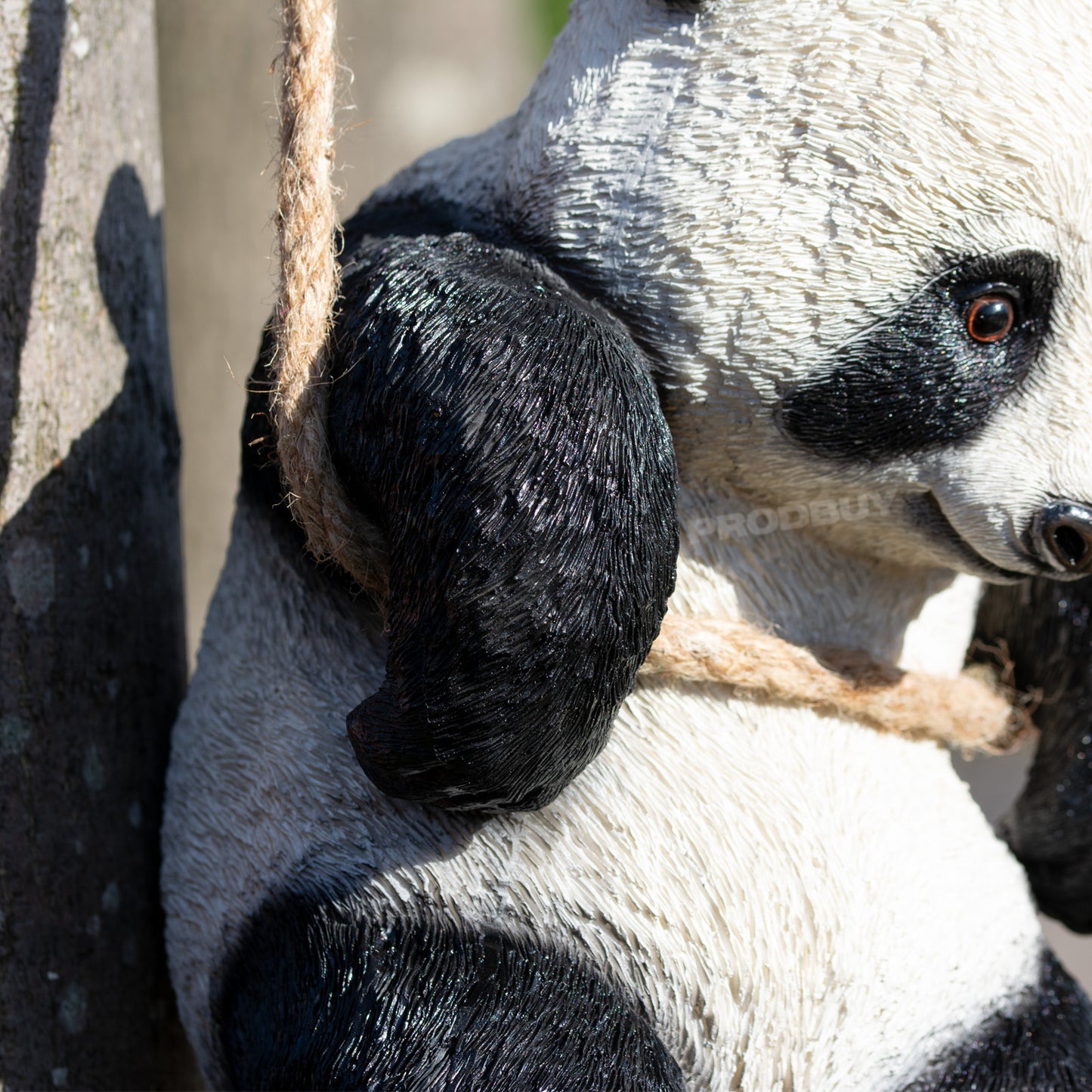 Happy Panda Tree Hanging Garden Ornament