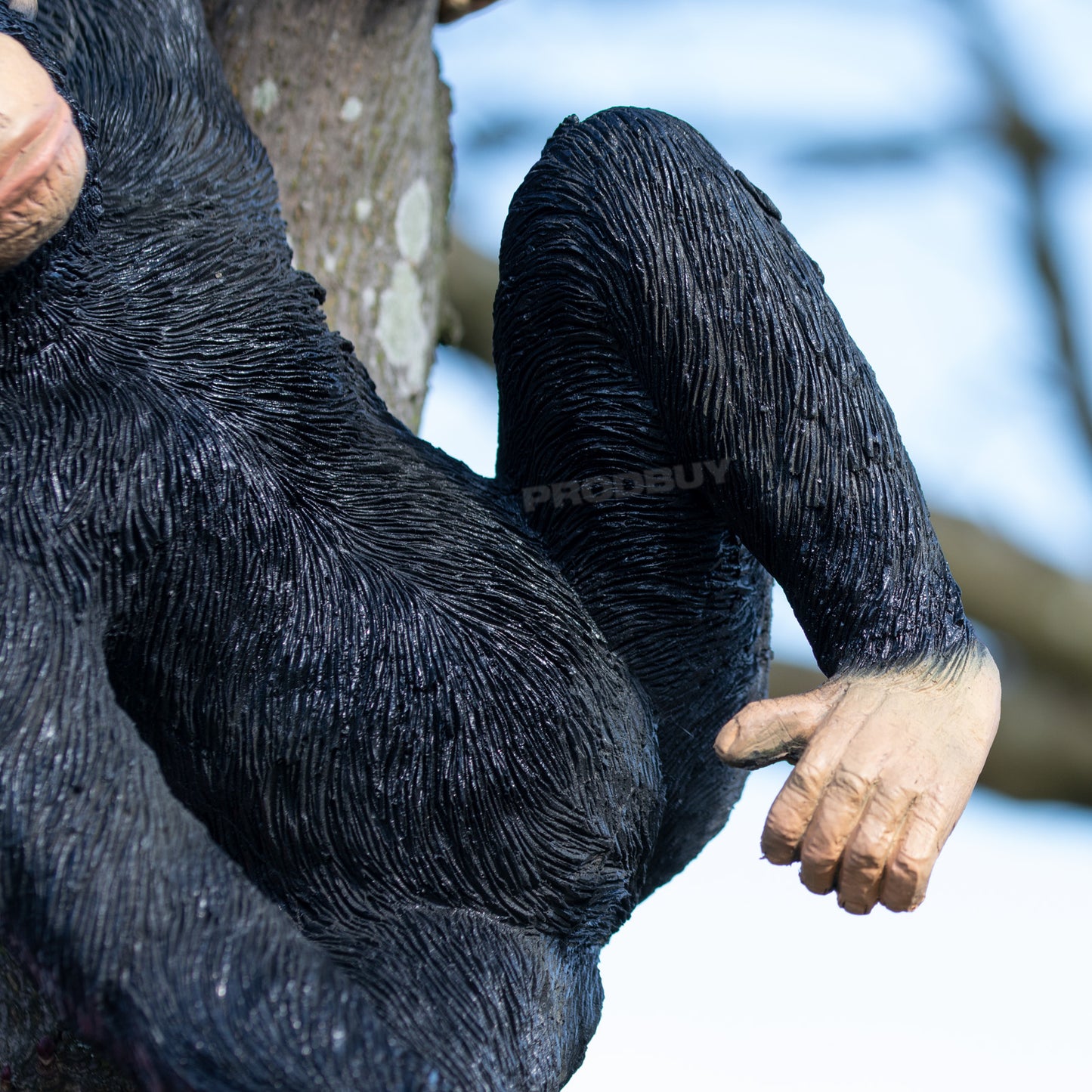 Fence Hanging Resin Monkey Garden Ornament