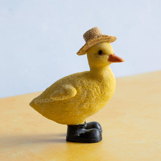 Small Yellow Baby Duck with Hat & Boots