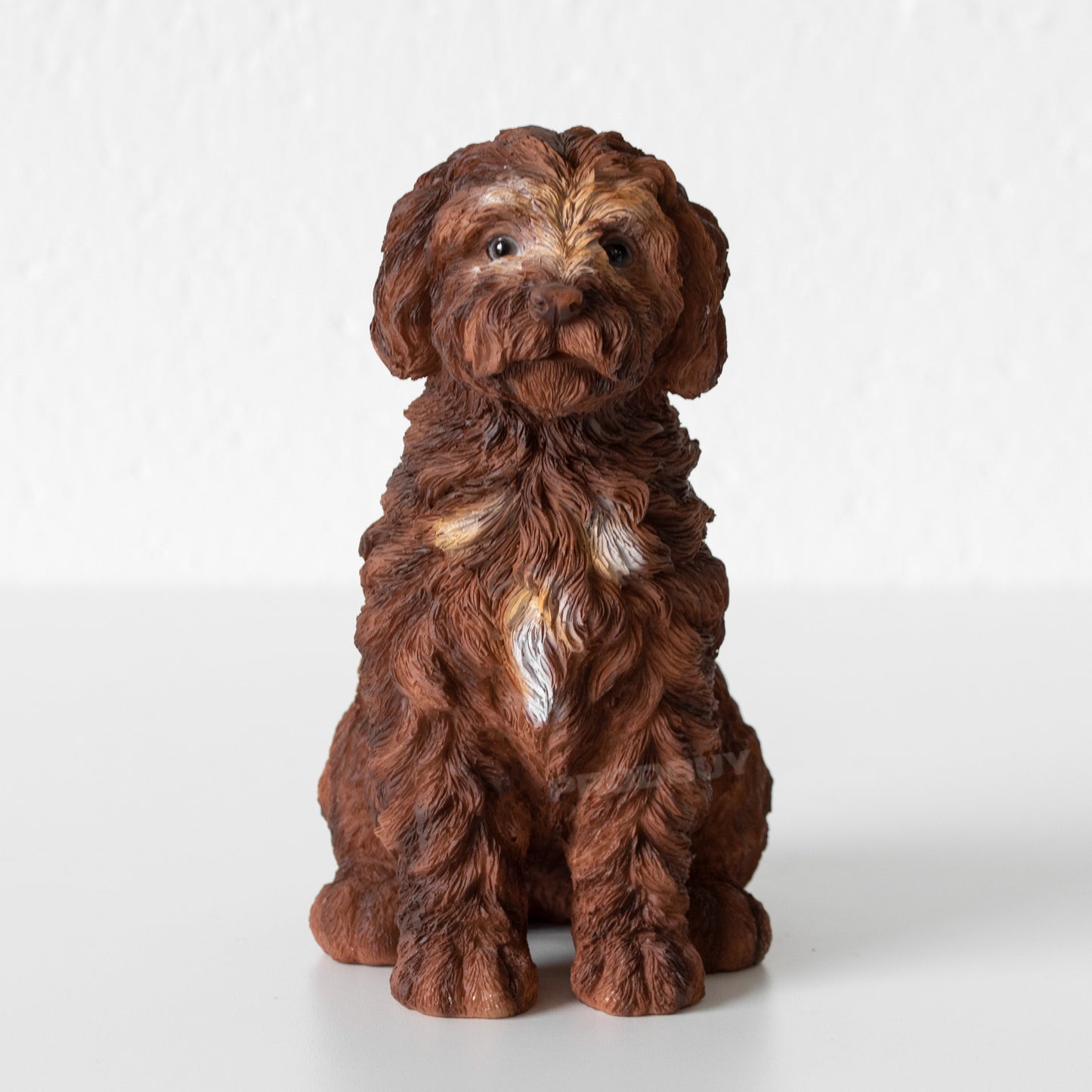 Sitting Cockapoo Dog Ornament 19cm