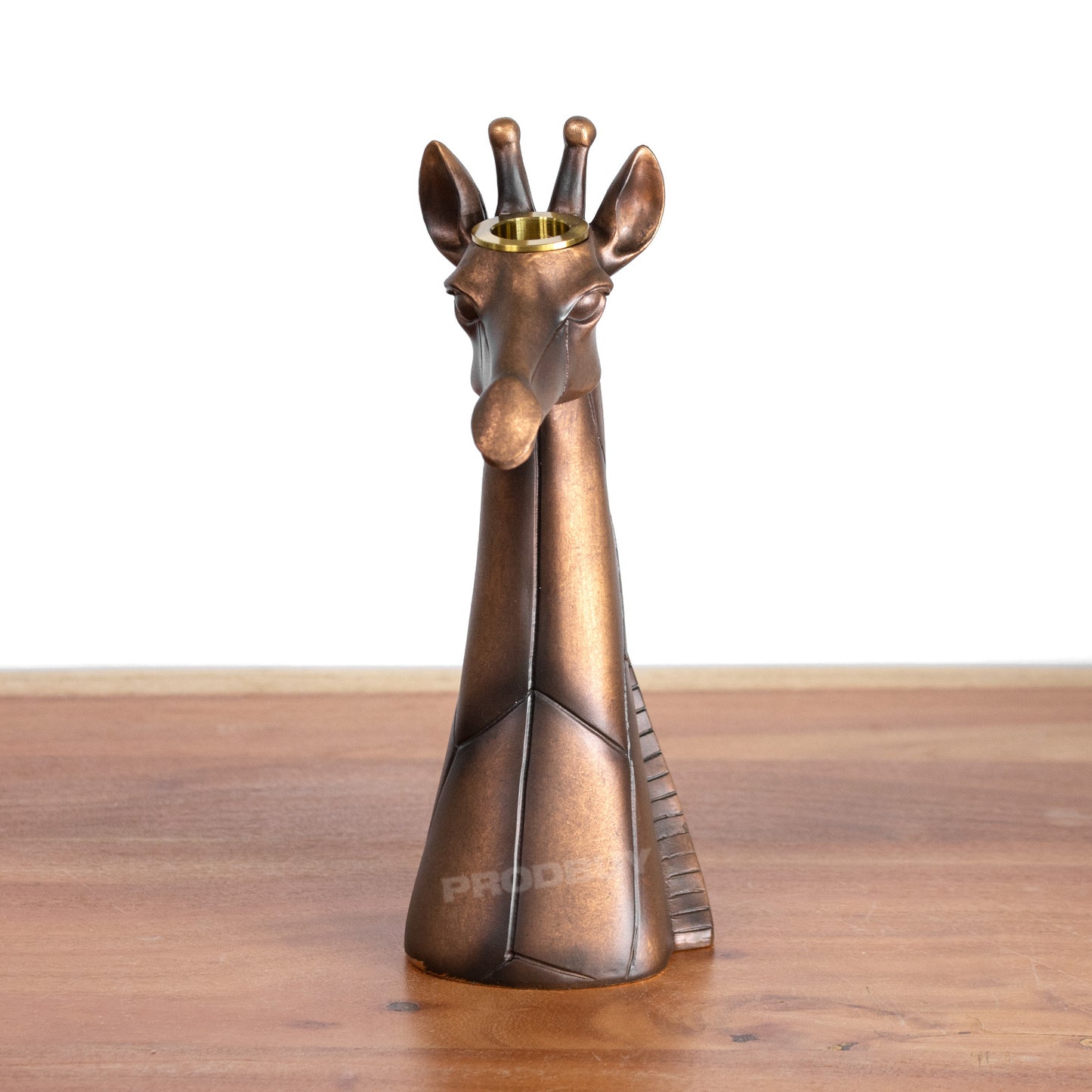 Giraffe Tapered Candle Stick Holder Ornament 24.5cm Tall