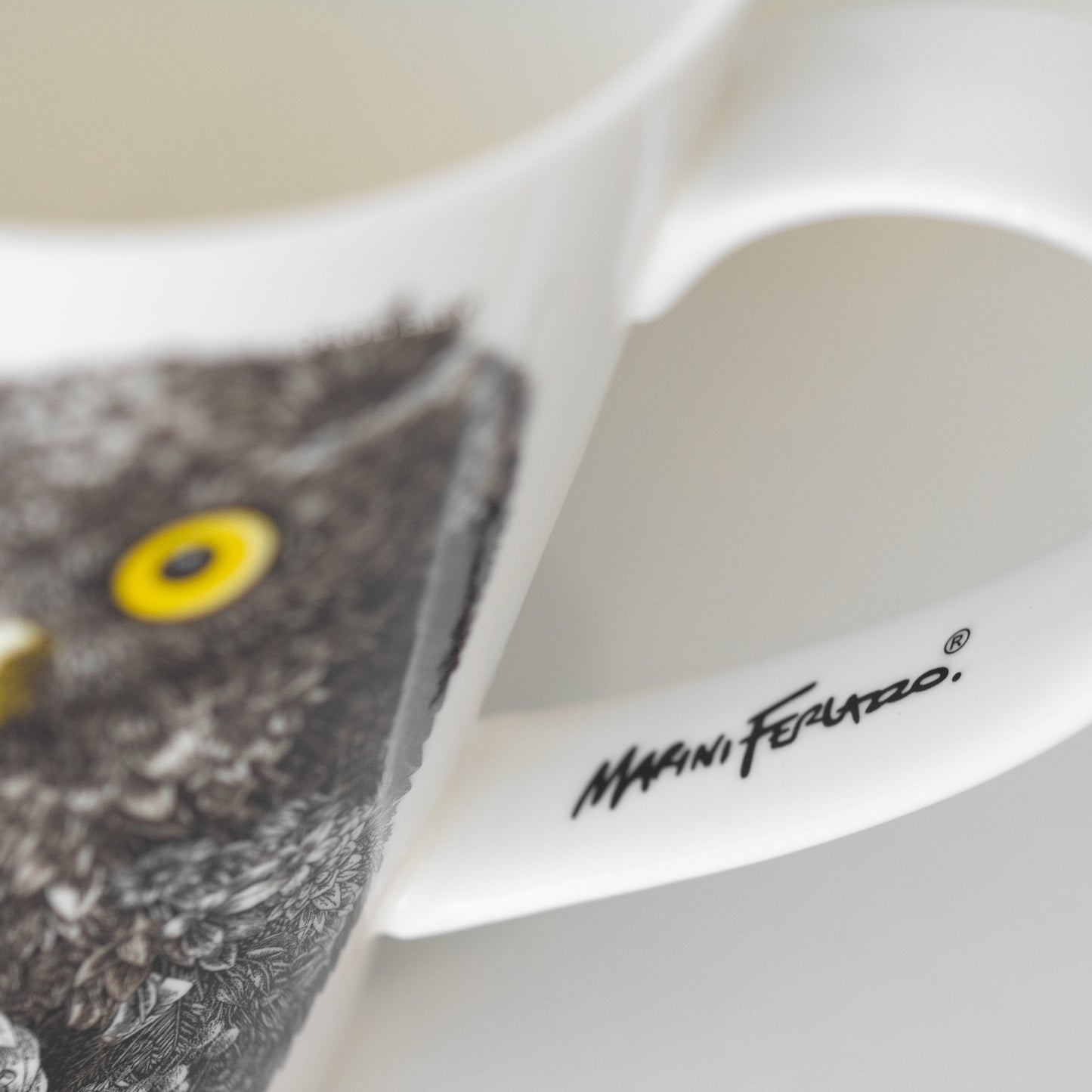 Marini Ferlazzo Owl 450ml Latte Mug
