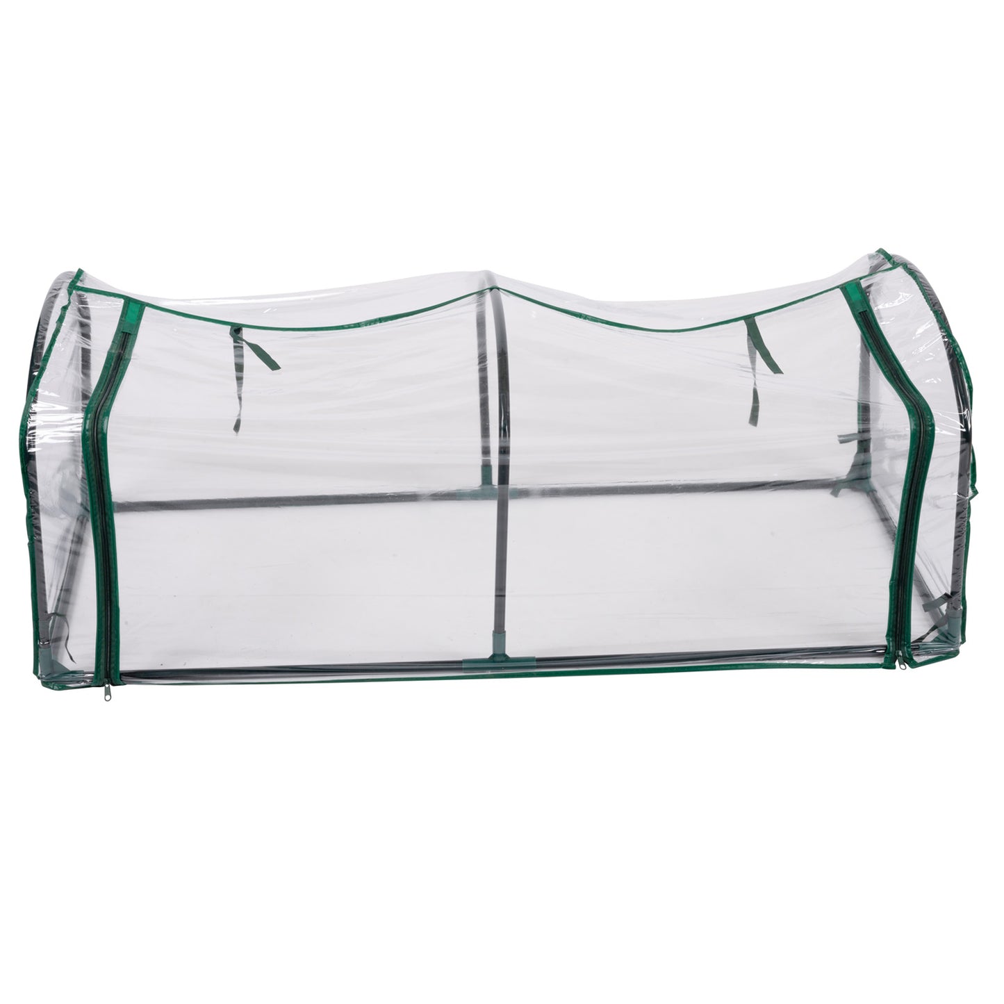 130cm Greenhouse PVC Plastic Poly Tunnel Garden Allotment Vegetable Patch Plant