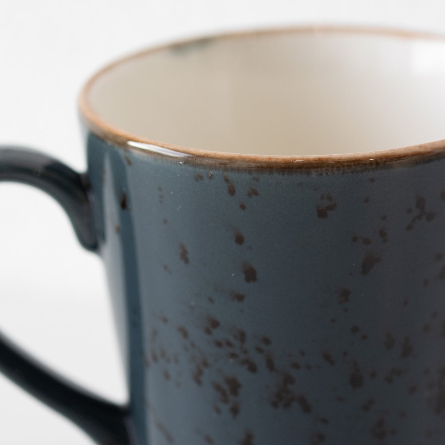 Set of 2 Earthy Coffee Mugs 250ml Slate Grey