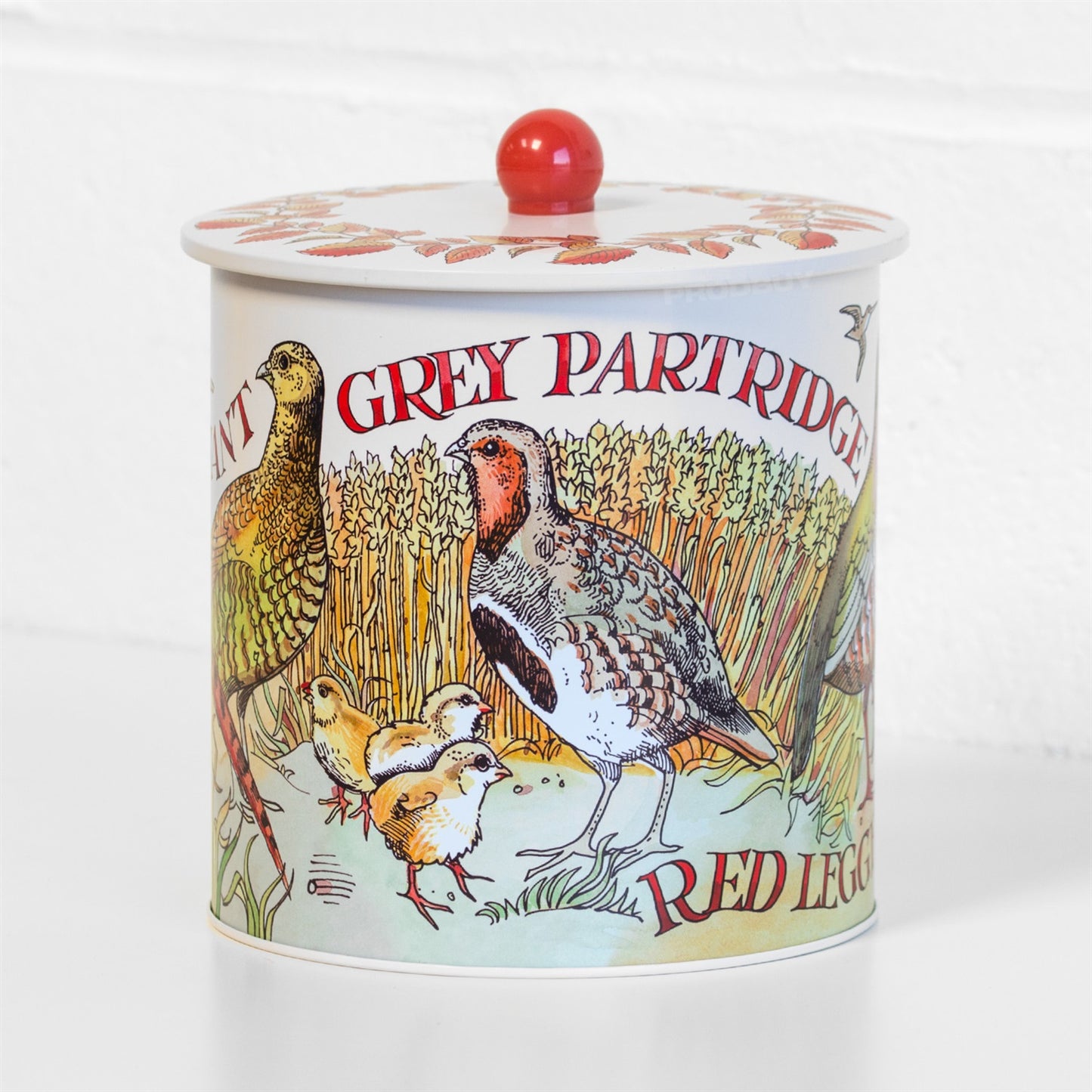 Emma Bridgewater Game Birds Biscuit Tin Cookie Jar