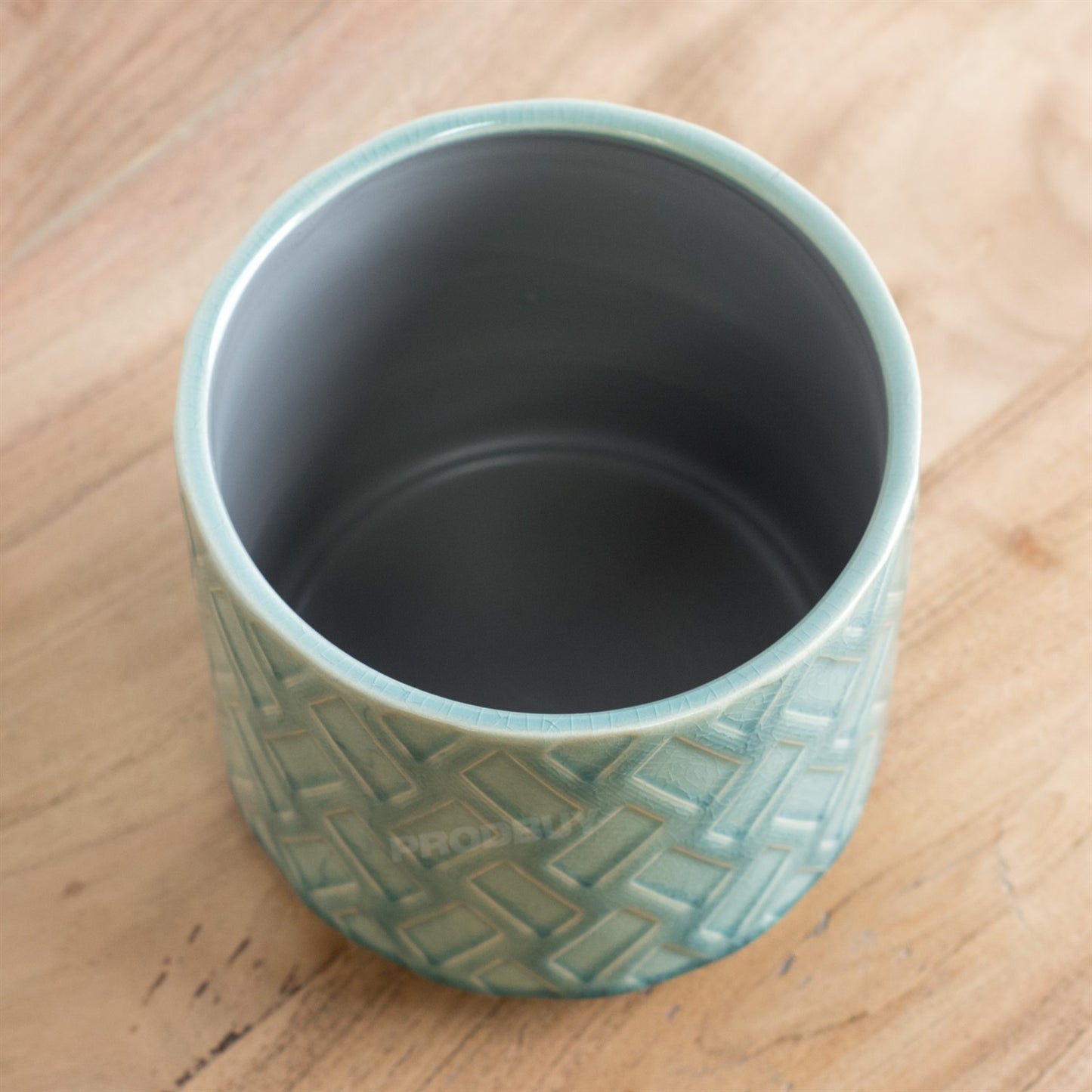 Geometric Crackle Glaze Indoor House Plant Pot Cover Holder Home Decor Planter