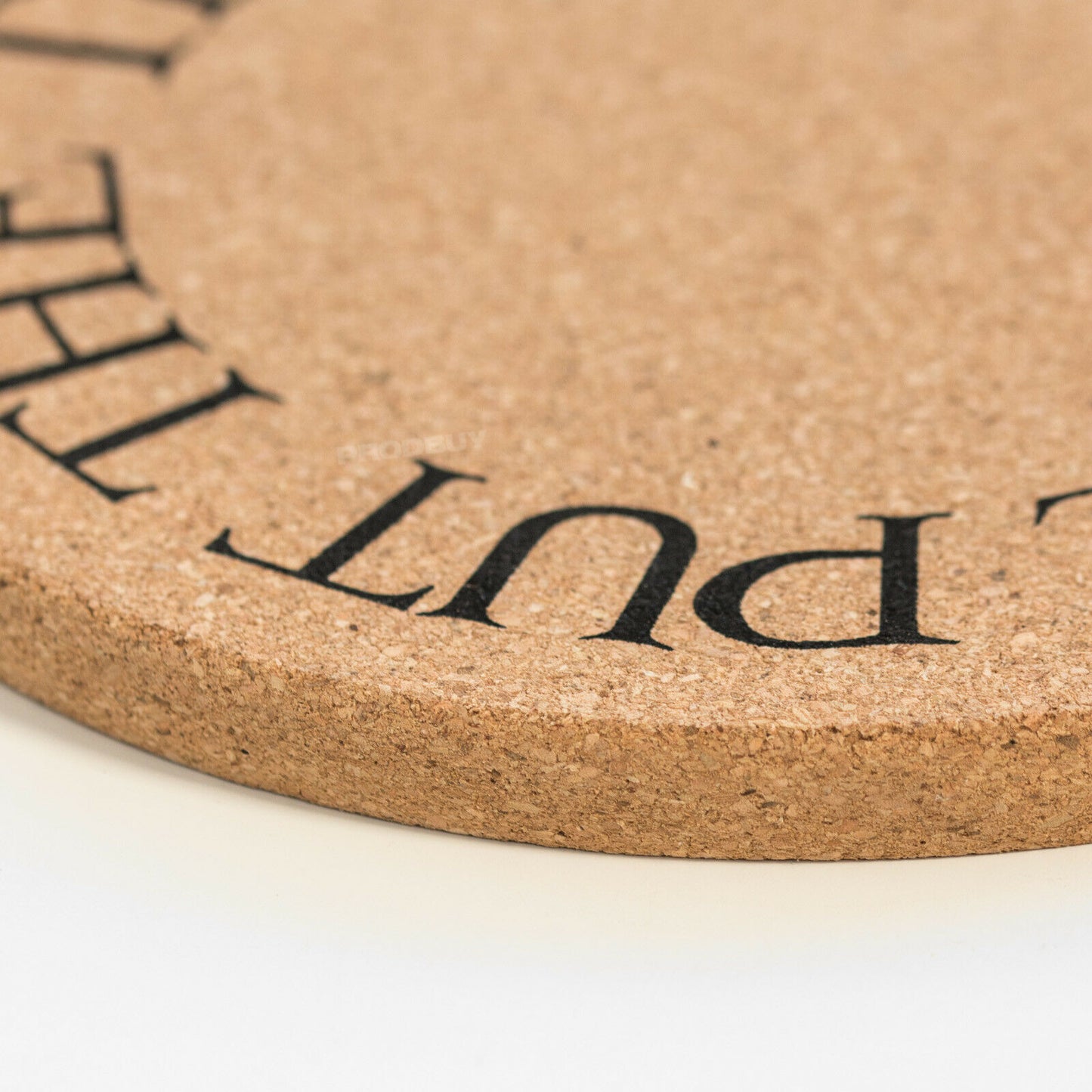 Emma Bridgewater Black Toast Round Cork Trivet