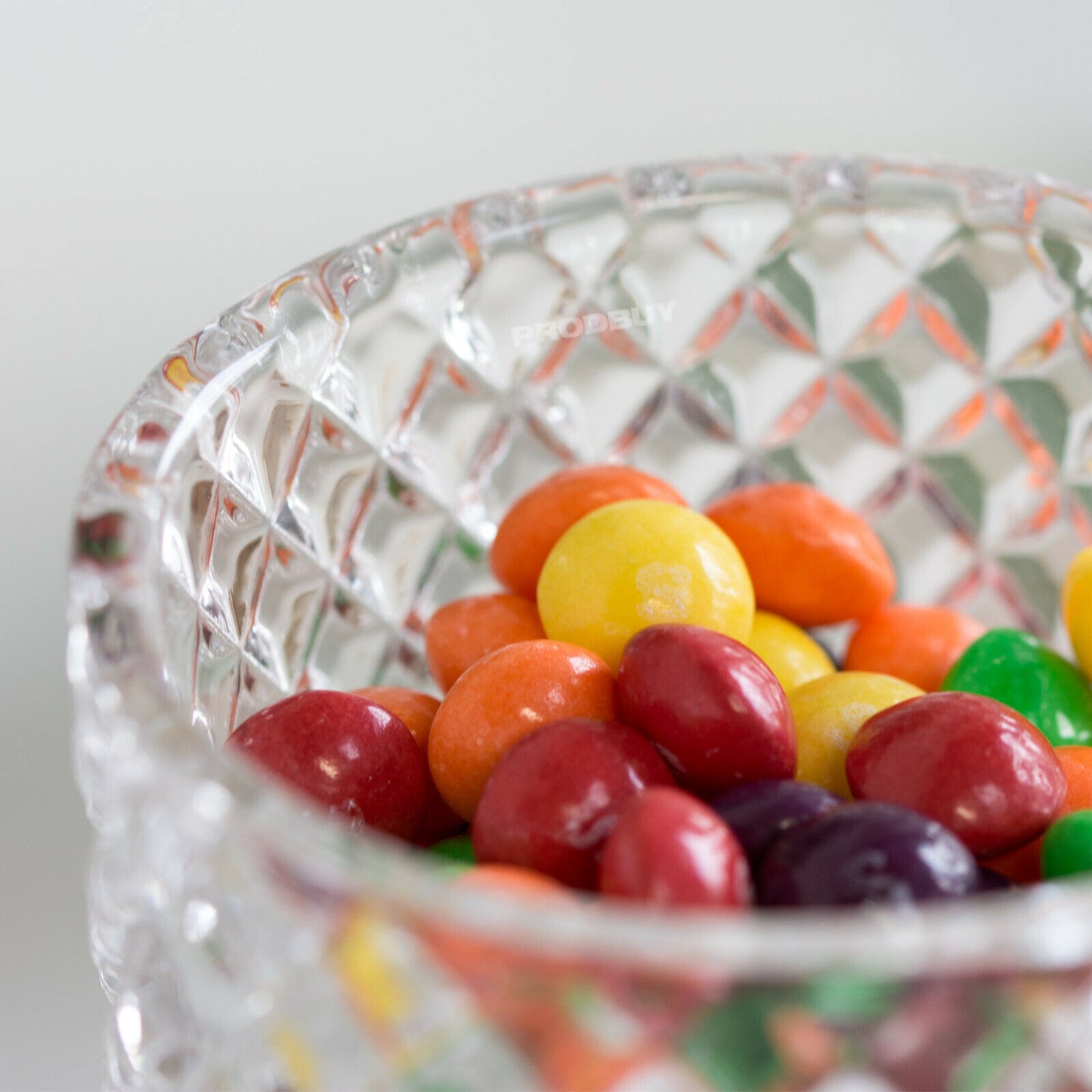 Small Retro Glass Sweet Jar with Lid
