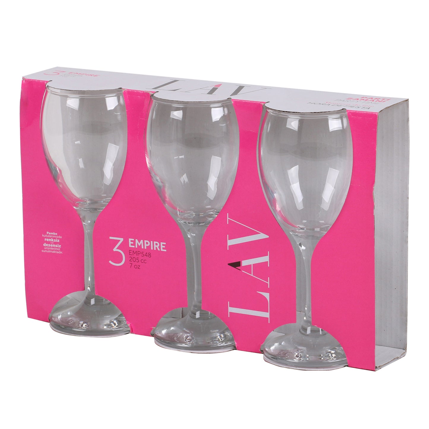 Set of Small 190ml Small Wine Glasses - Suitable for sherry, gin, wine and more