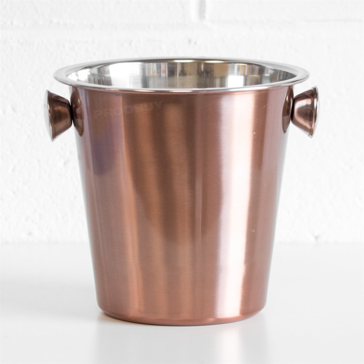 Copper Stainless Steel Champagne Wine Bottle Cooler Ice Bucket Chiller Holder