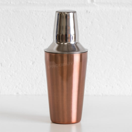 Copper Colour Steel Cocktail Shaker Set