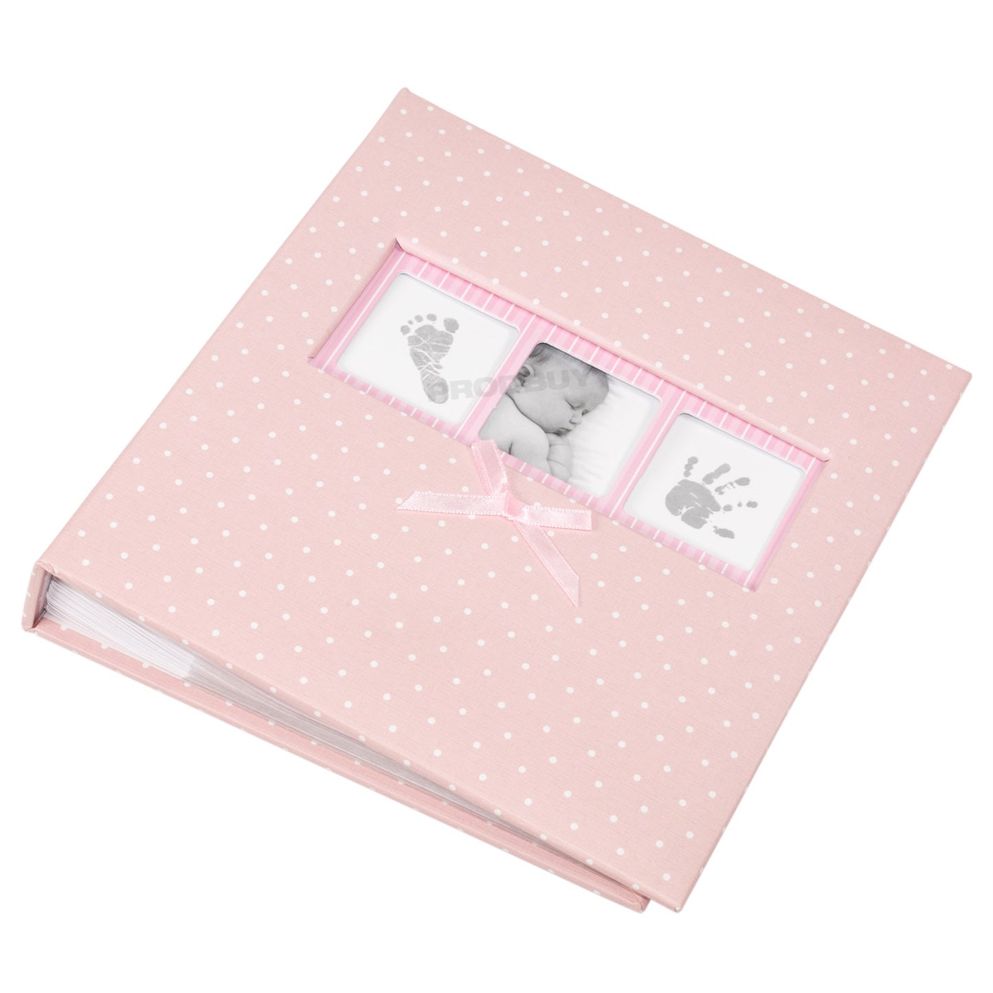 Pastel Pink Baby 4x6" Photo Album Book