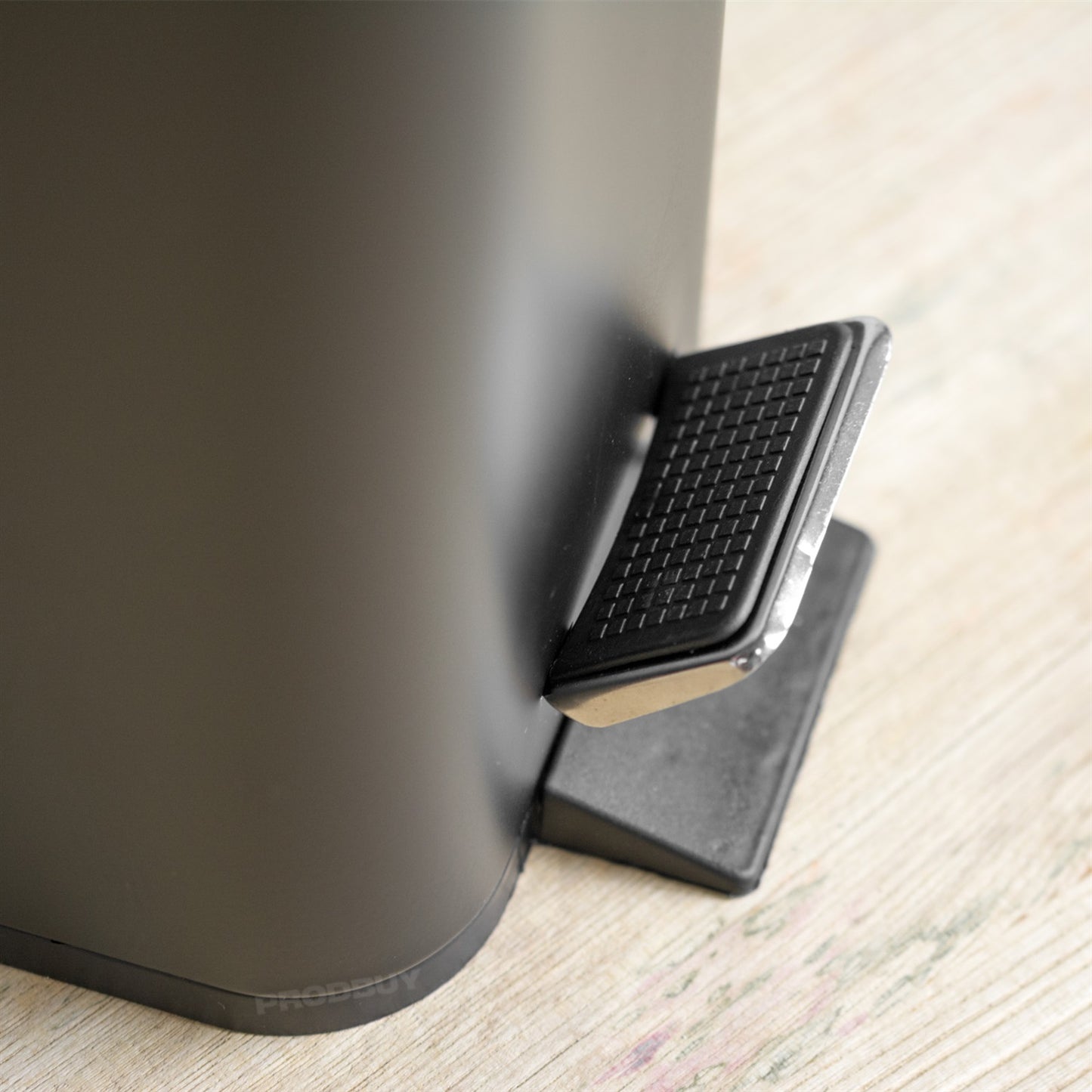 Small 5 Litre Matt Black Pedal Bin with Lid