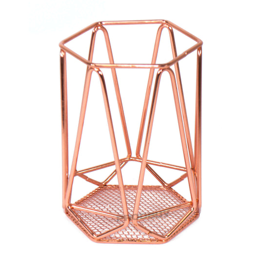 Copper Wire Kitchen Utensil Holder Caddy