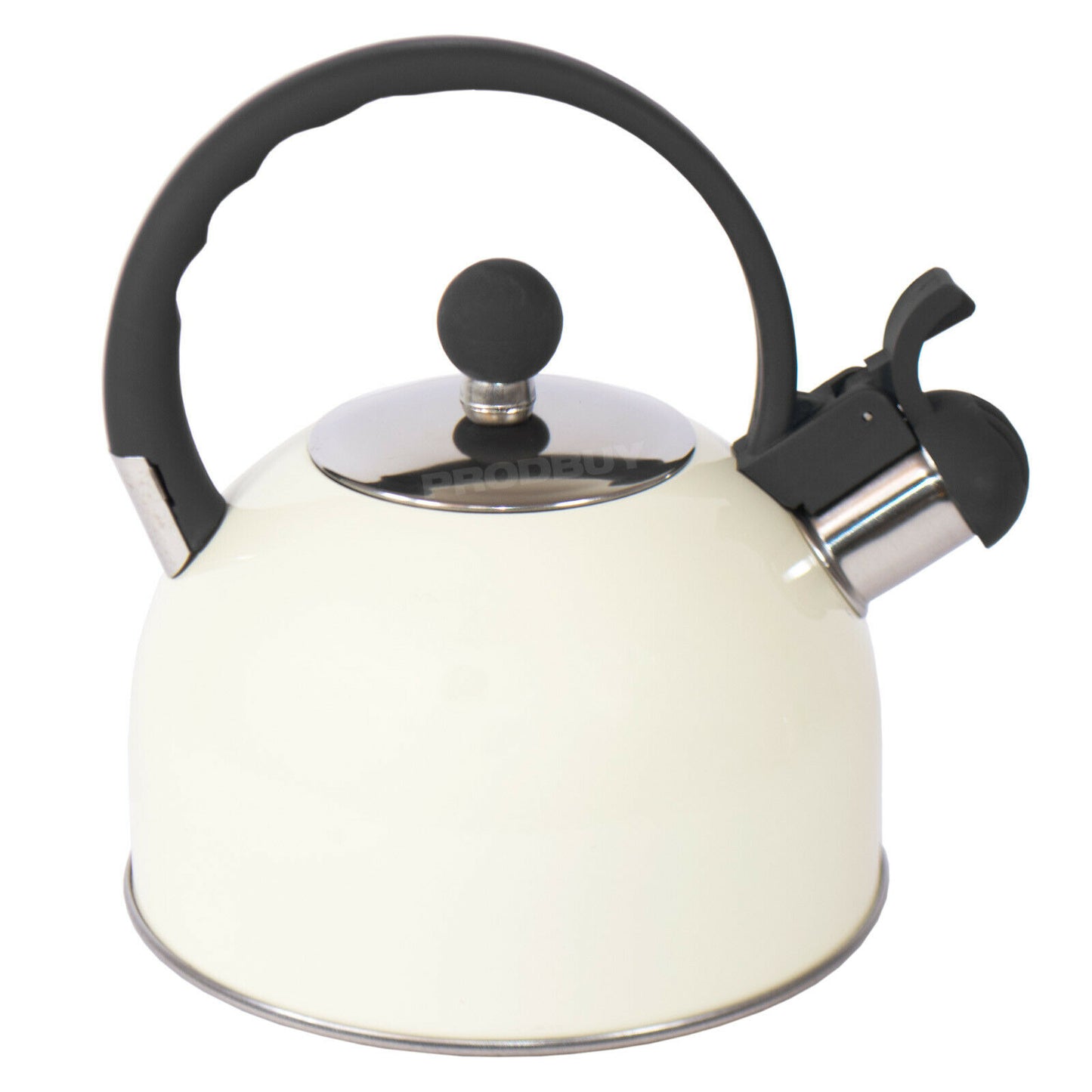 Vintage Stainless Steel 1.3L Whistling Kettle