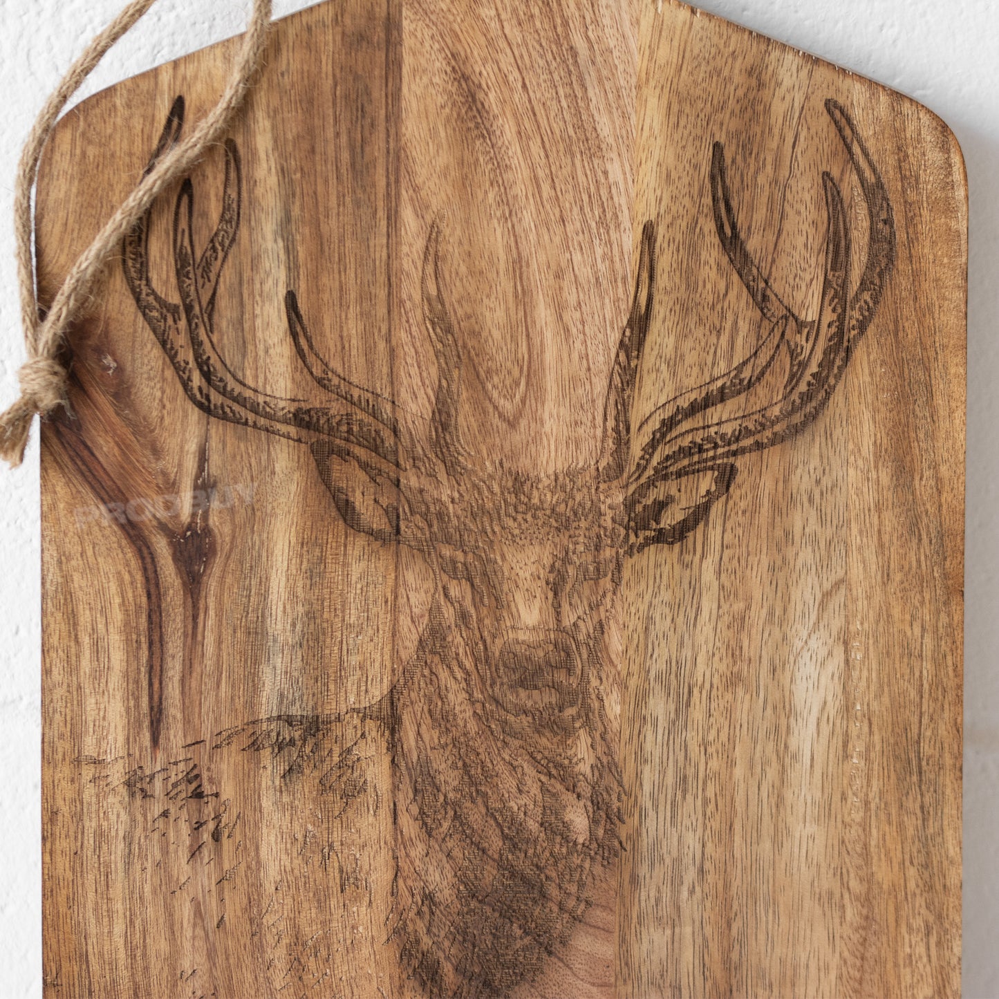 Large Stag Chopping & Serving Board with Handle