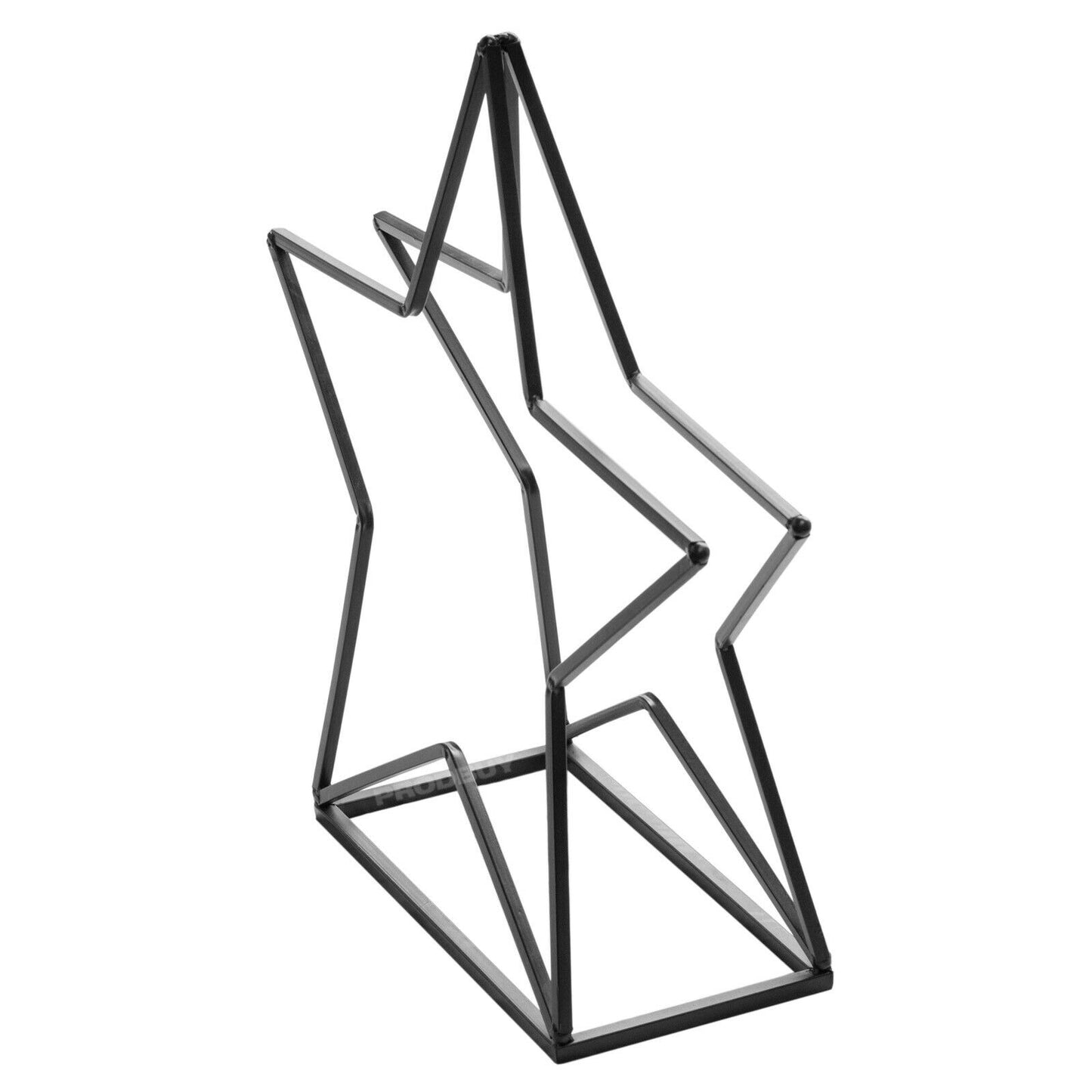 Metal Star Shaped Wooden Log Holder Store