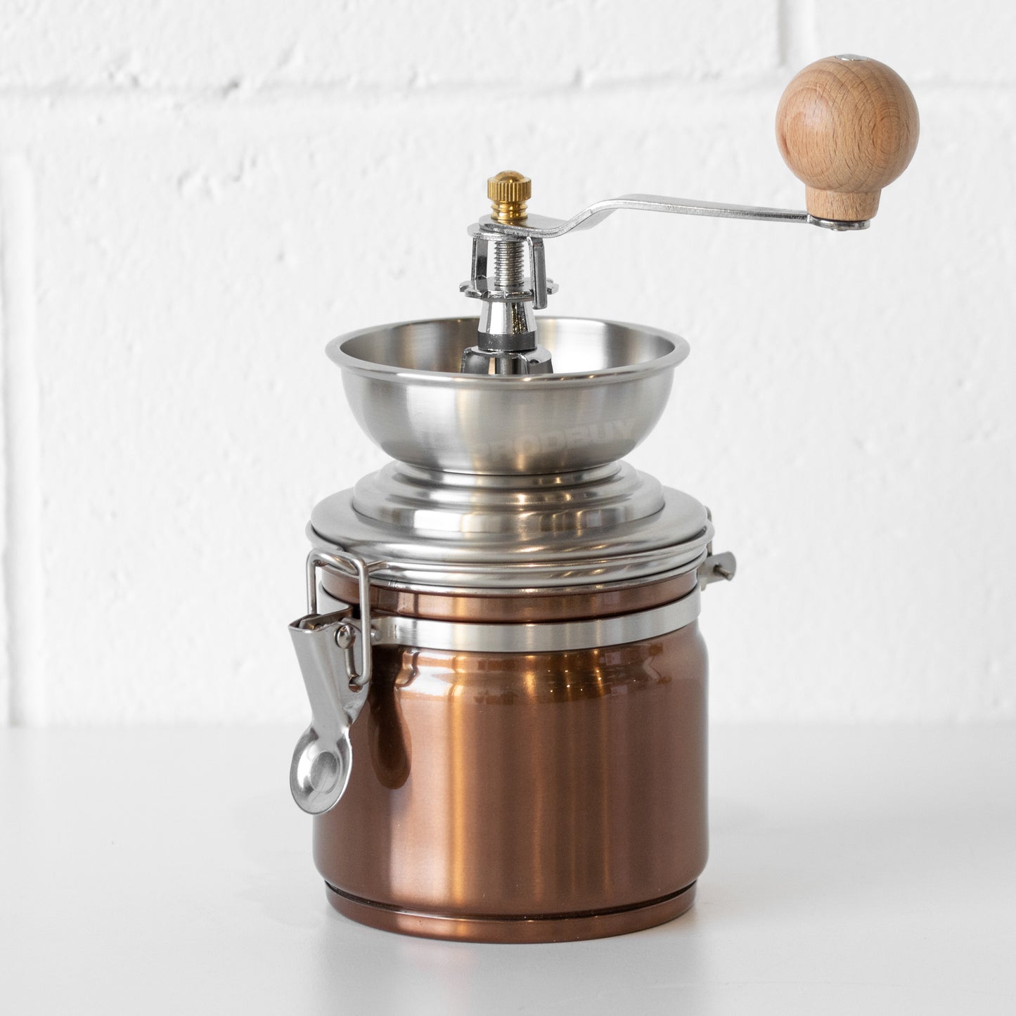 La Cafetière Manual Copper Coffee Bean Grinder