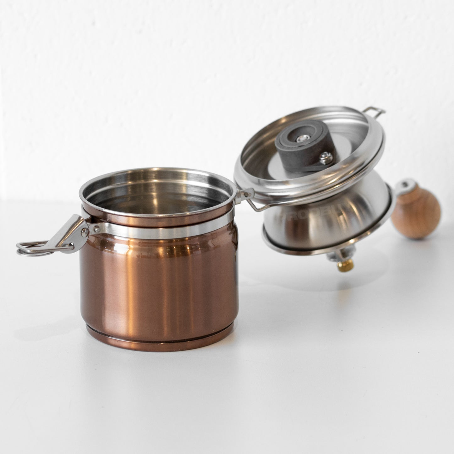 La Cafetière Manual Copper Coffee Bean Grinder