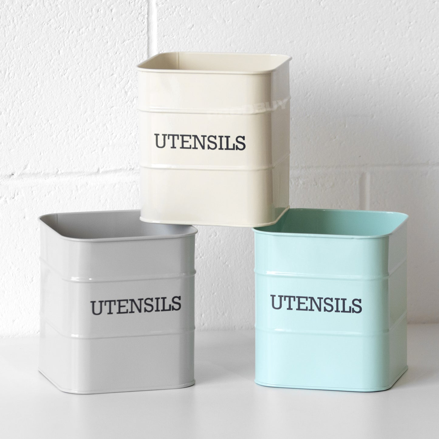 Retro Large Kitchen Utensil Storage Pot