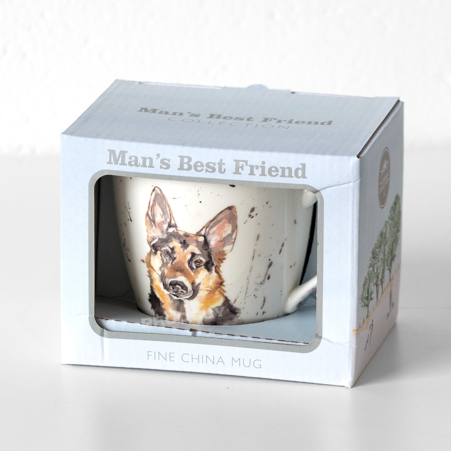 Set of 2 German Shepherd Large 15oz Coffee Mugs