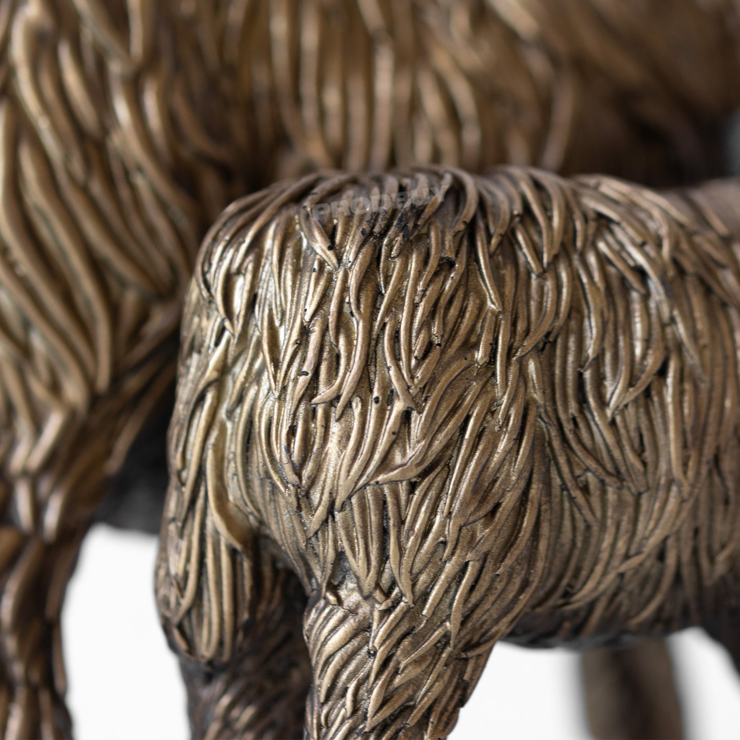 Highland Cow with Calf 18cm Decorative Ornament Figure