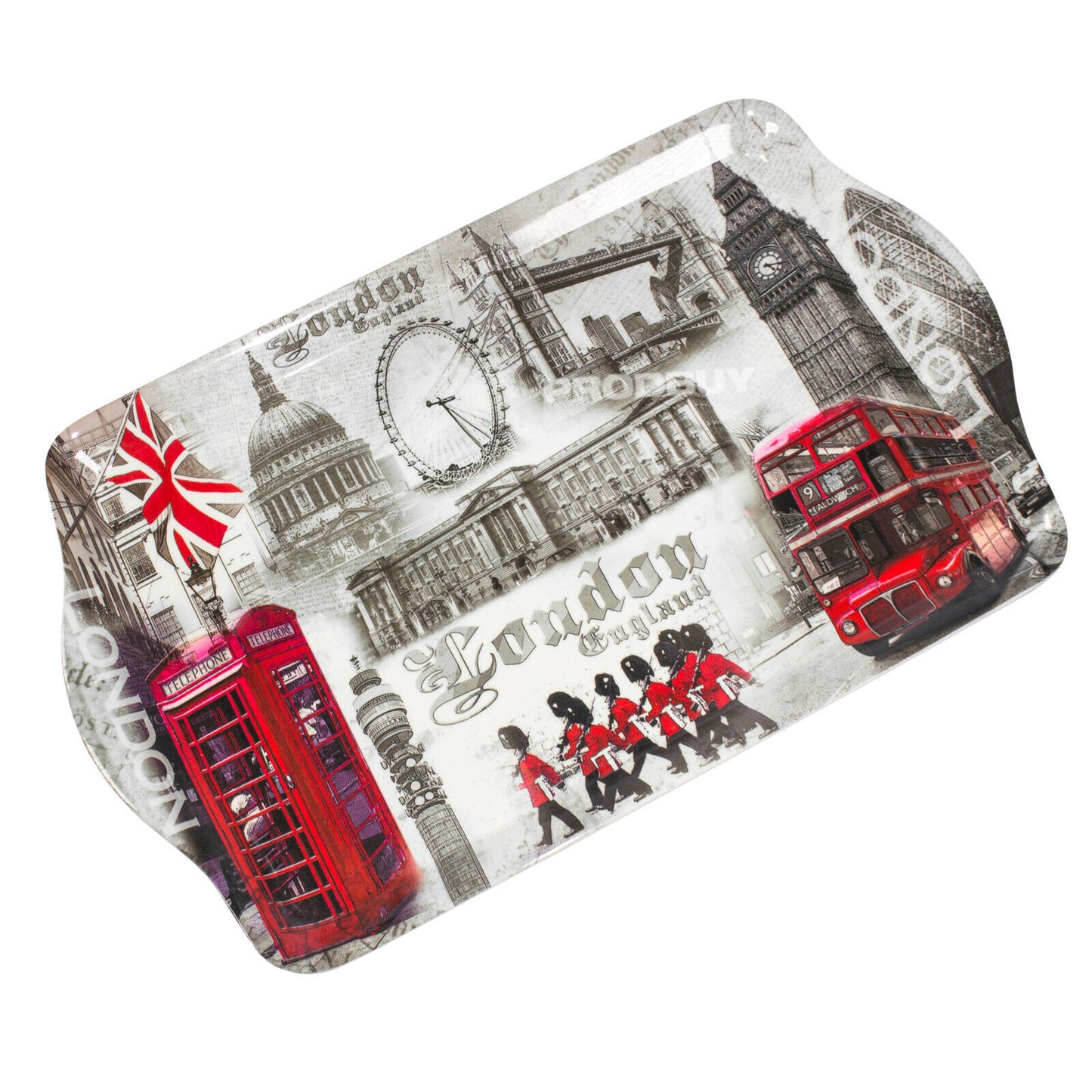 Set of 2 London Melamine Serving Trays