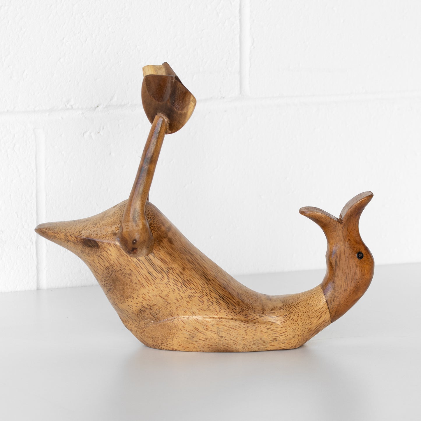 Drunken Duck Wooden Wine Bottle Holder Ornament