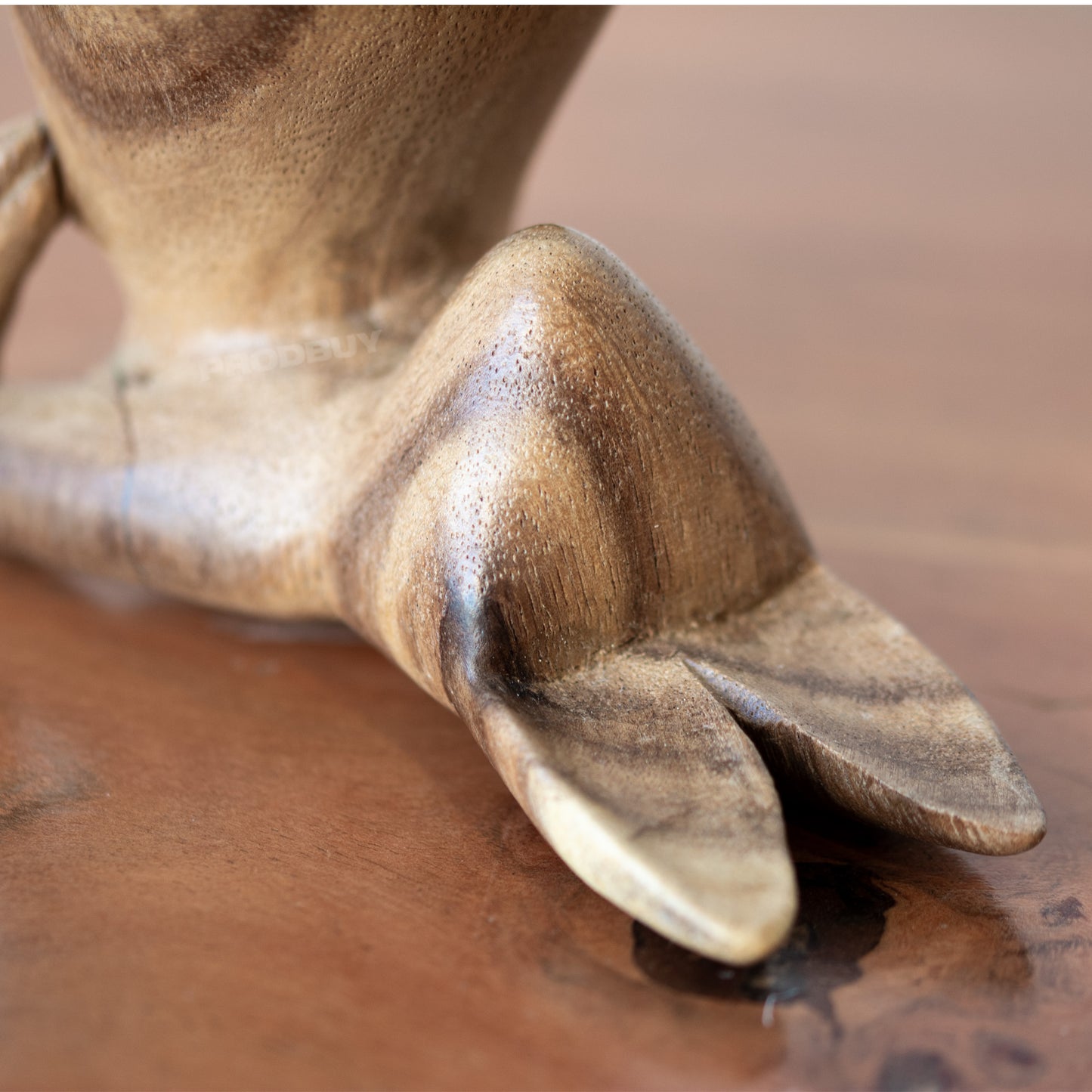 Small Wooden Shoulder Stand Yoga Bunny