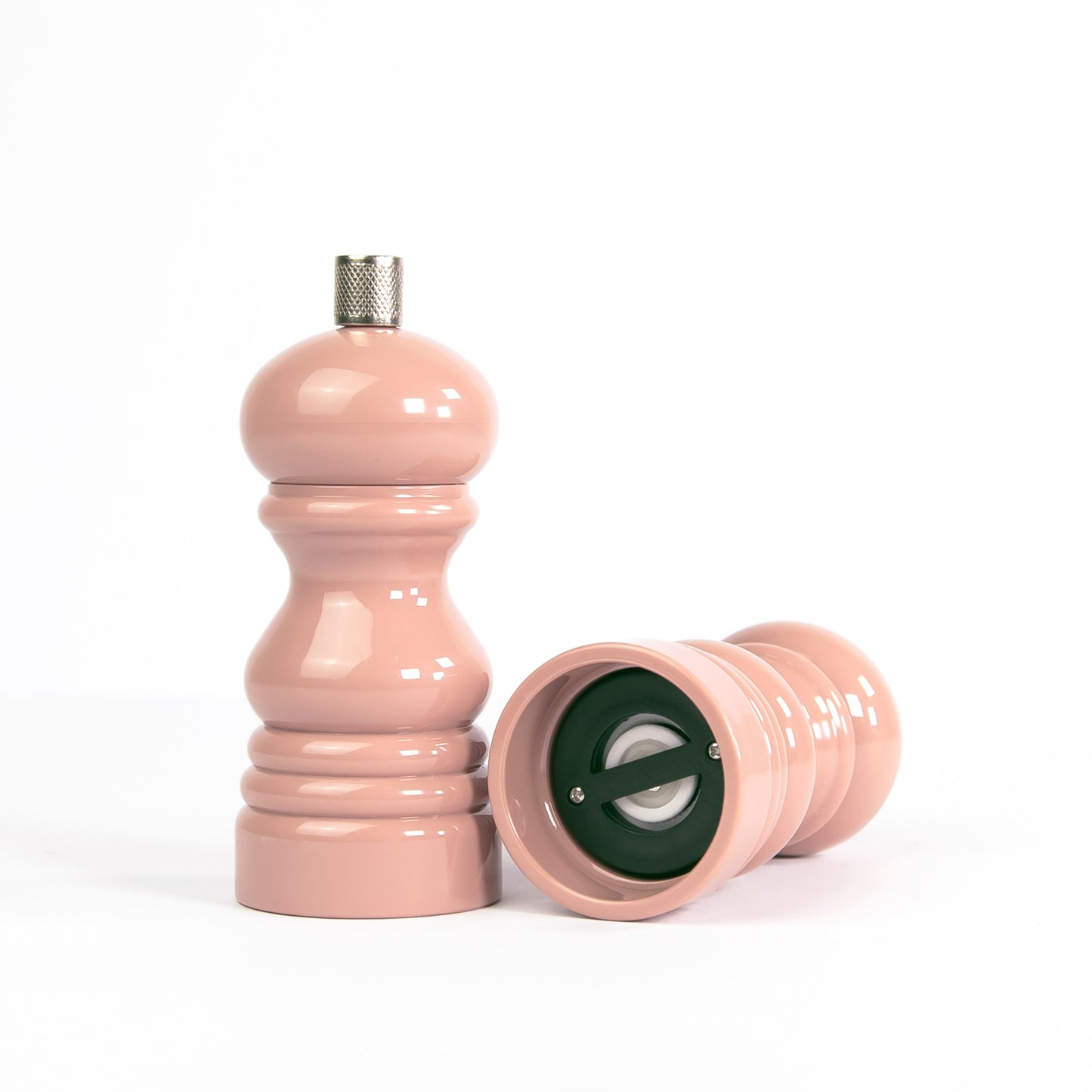 Set of 12.5cm Pink Salt and Pepper Grinders
