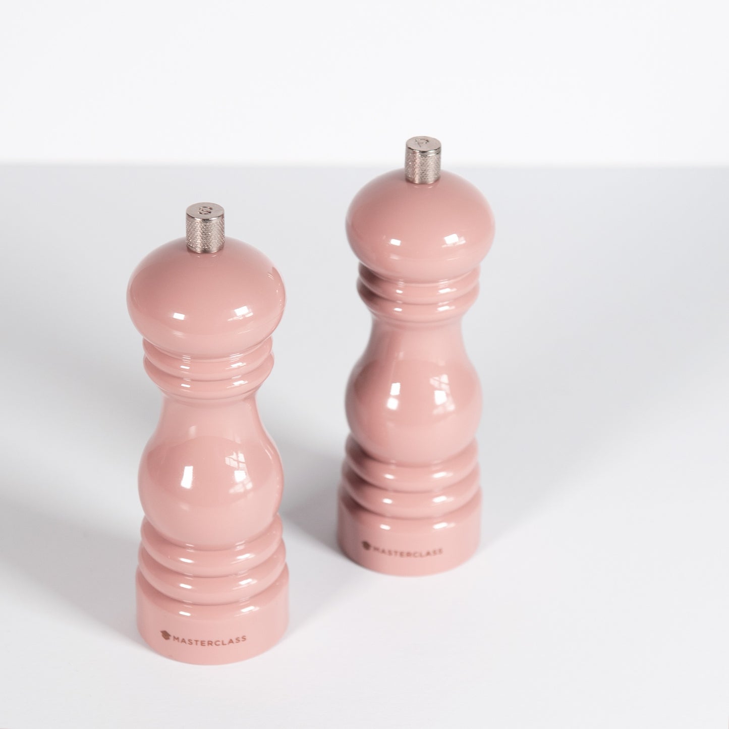 17.5cm Pink Salt and Pepper Grinders